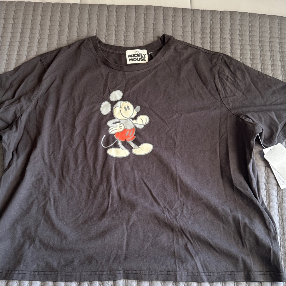 Cropped Disney tee